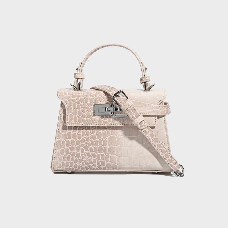 Croc Embossed Mini Tote Bag