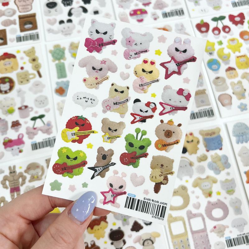 set of 10 stickers
