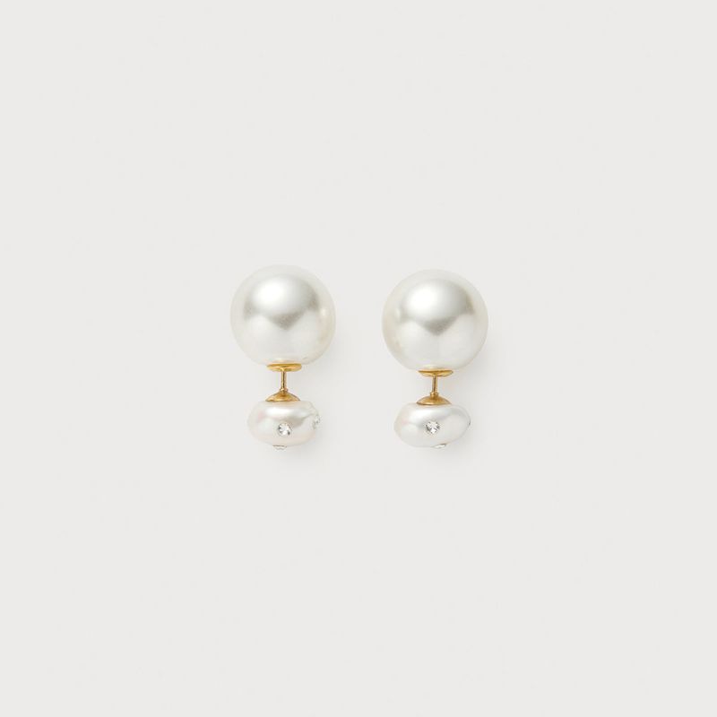 PEARLSONATE（パーソネイト）の「アショアイヤリング　パール（アクセサリー）」