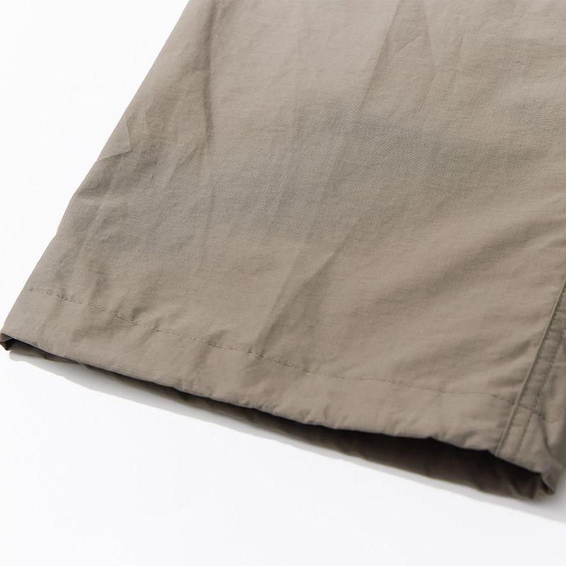 Nylon RIB Ventilation Cargo Pants - BEIGE