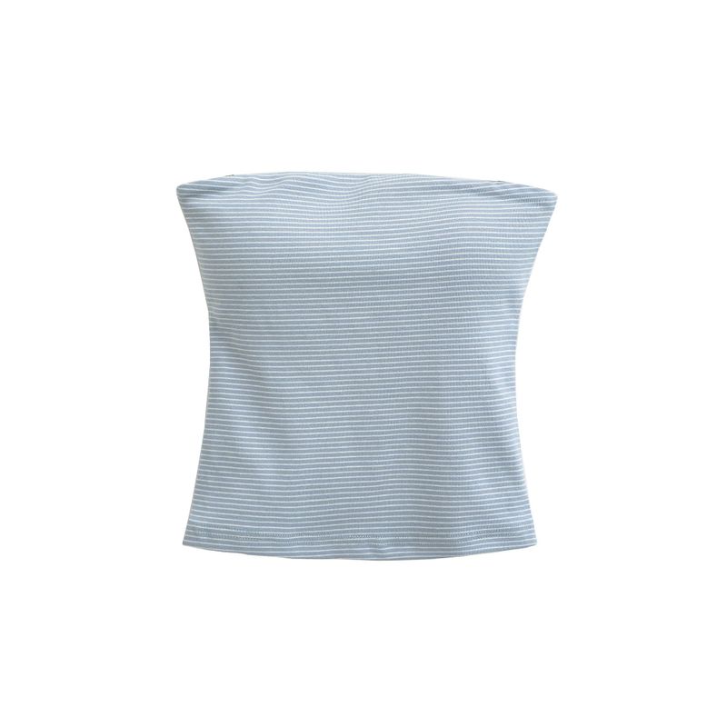 Mellow Border Tube Top