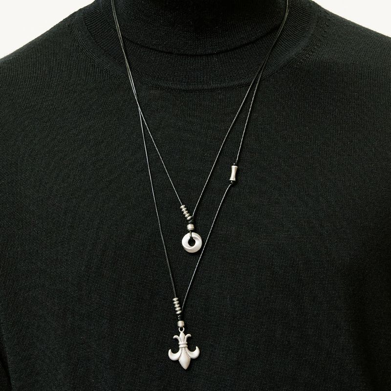 S SY（エスエスワイ）の「[SET] fleur & circle string necklace（Accessories）」