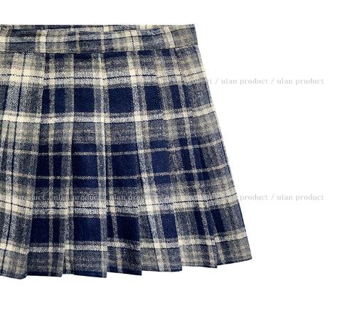 Mori Check Tennis Skirt