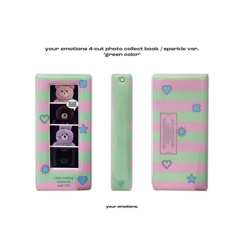 'your emotions' 4-cut photo collect book / sparkle ver.