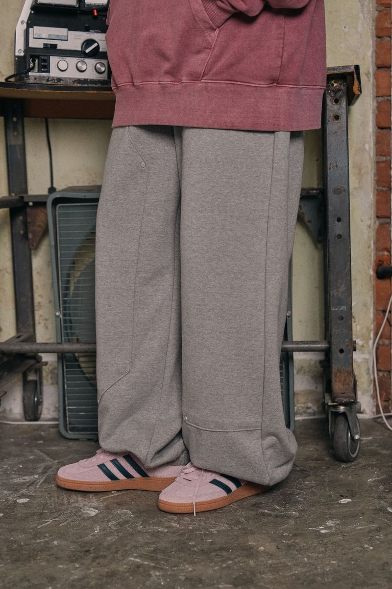 カーペンターポイントスウェットパンツ- GRAY