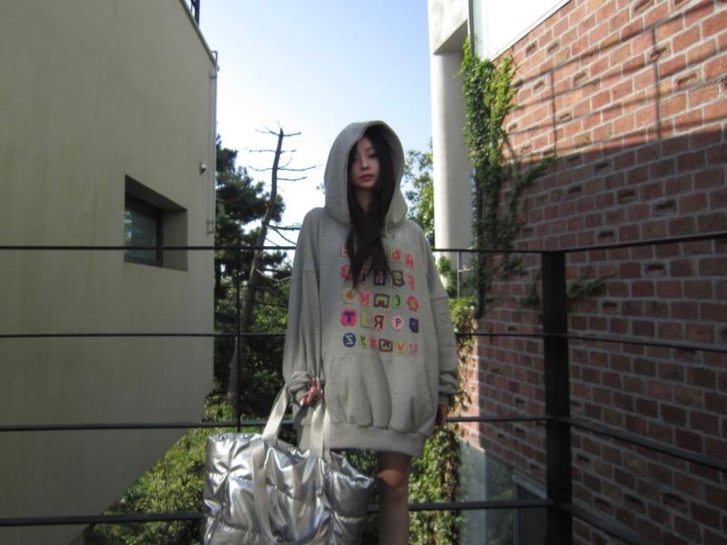 Alphabet hoodie