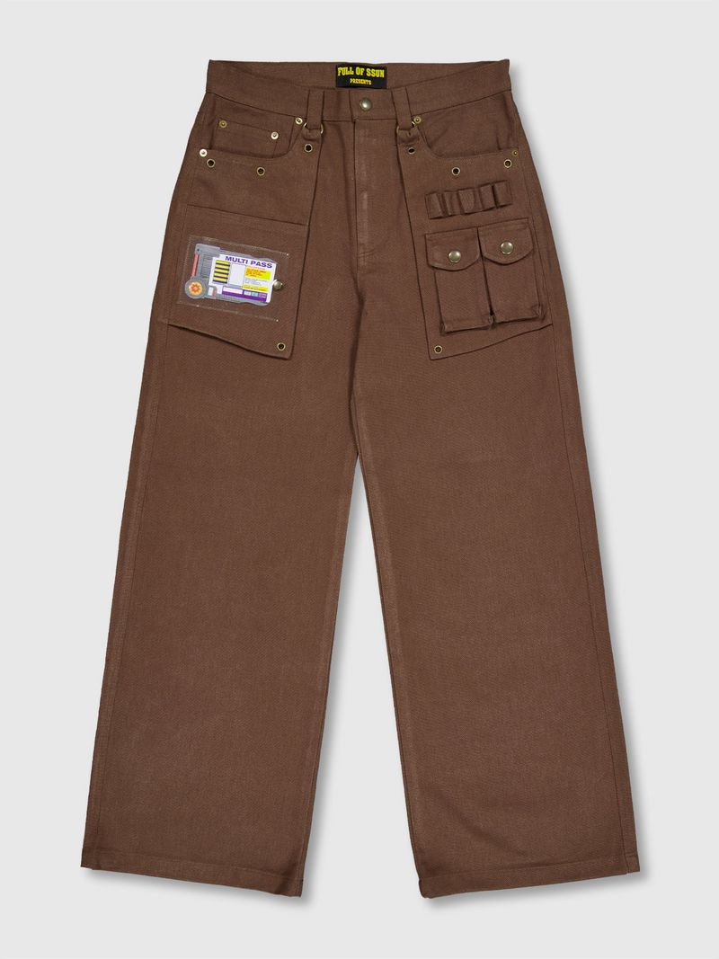 Multipass Cargo Pants (Brown)
