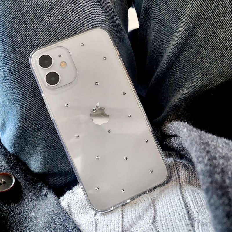 [MADE] Silver Dot Resin Case
