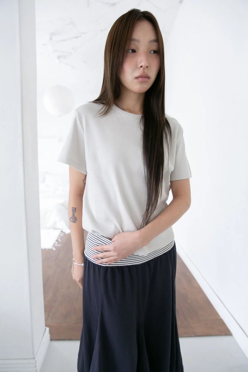 everyday half sleeve top(4colors)