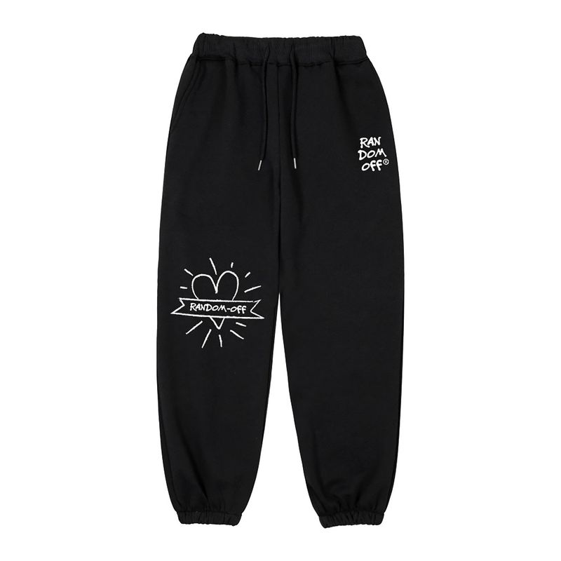 HEART BEAM BANDING JOGGER PANTS