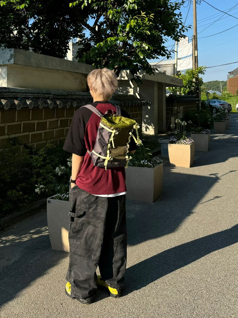 Camoufalge Carpenter Balloon Pants 2C