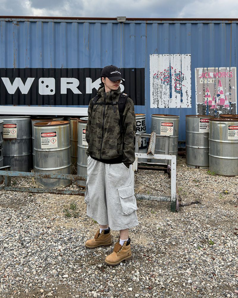 Lunen Big Cargo Bermuda Sweatpants