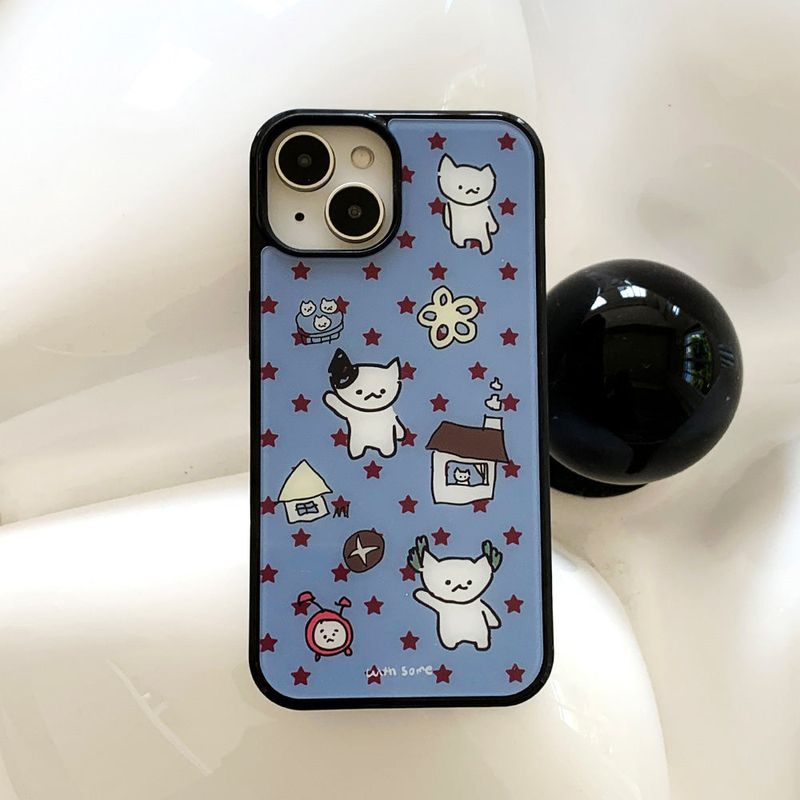 withsome（ウィズサム）の「[バンパーブラック] マラキャットデイリーフォーンケース（スマホグッズ/小物）」