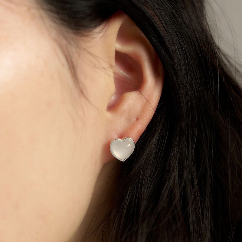 geegee(ジジ)の「cats eye heart earring(Accessories)」