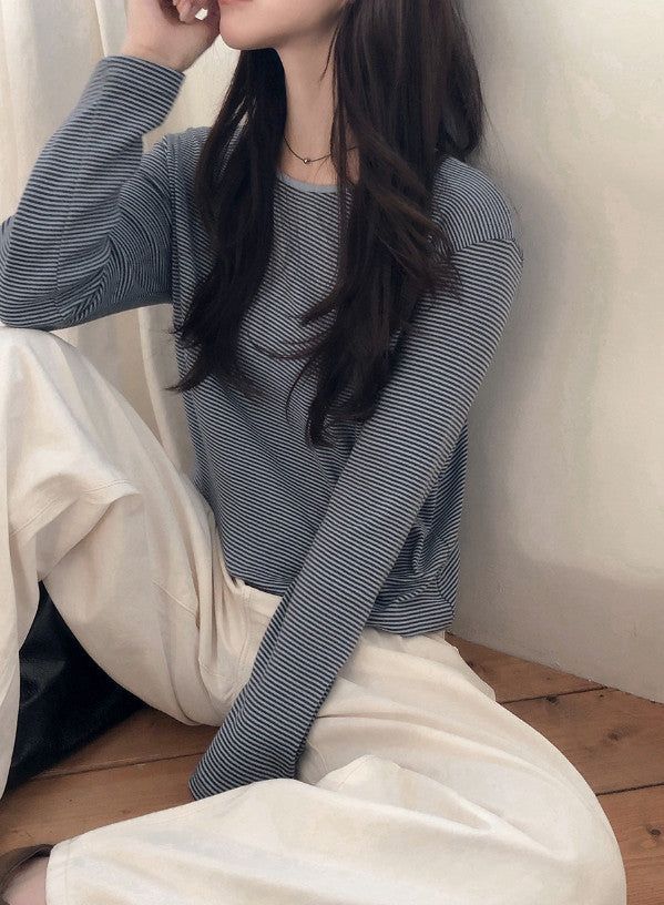Backpoint Herringbone Cotton100 Wide Pants (2color)