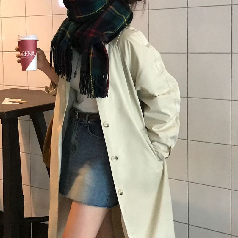 [BELLIDE MADE]Martin, casual long trench coat