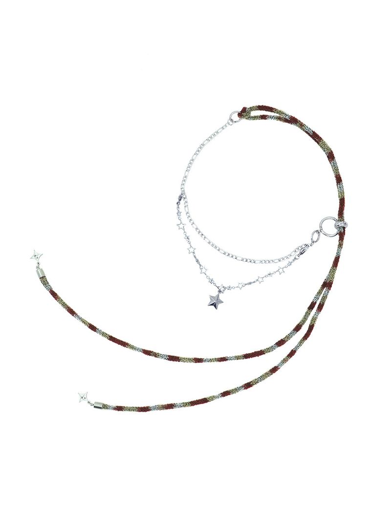 Stellina Necklace (Brick beige)