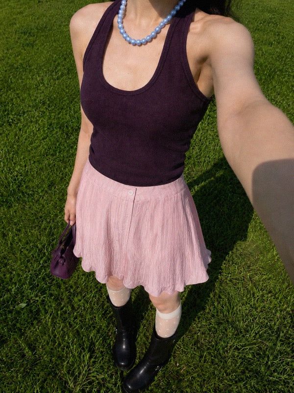 VIVIC（ビビク）の「BLUSH PETAL SKIRT IN PINK（Skirts）」