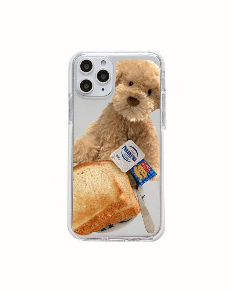 coe studio（シーオーイースタジオ）の「breakfast with puppy（Smartphone Accessories）」