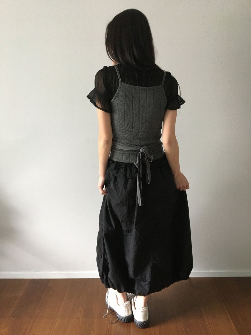 Vivi Balloon Long Skirt (3color)