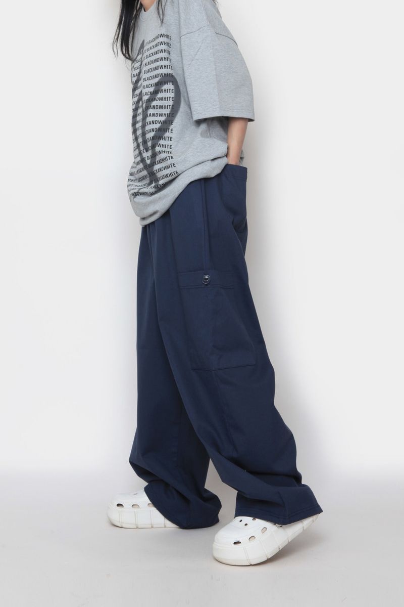 open pocket cargo pants