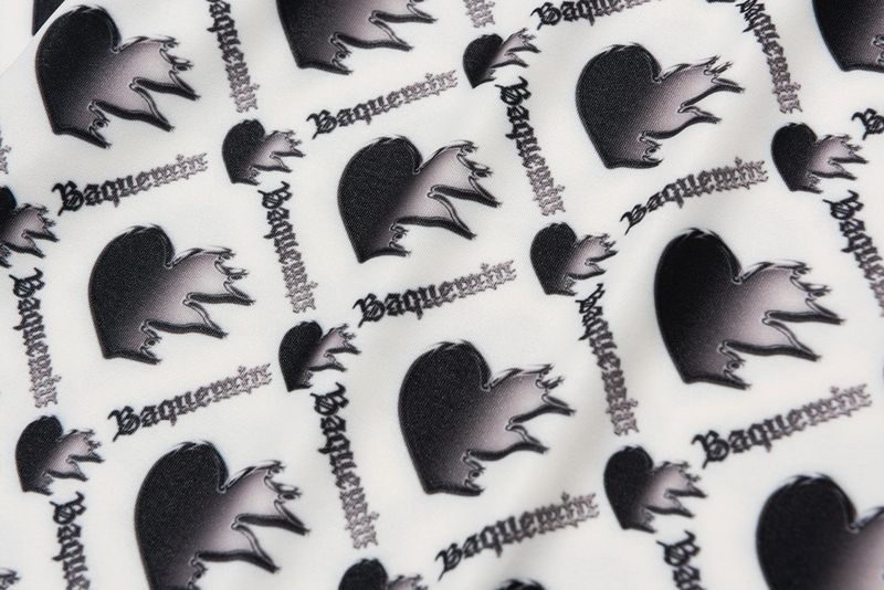 Crying Heart Jersey Top (Off-White)