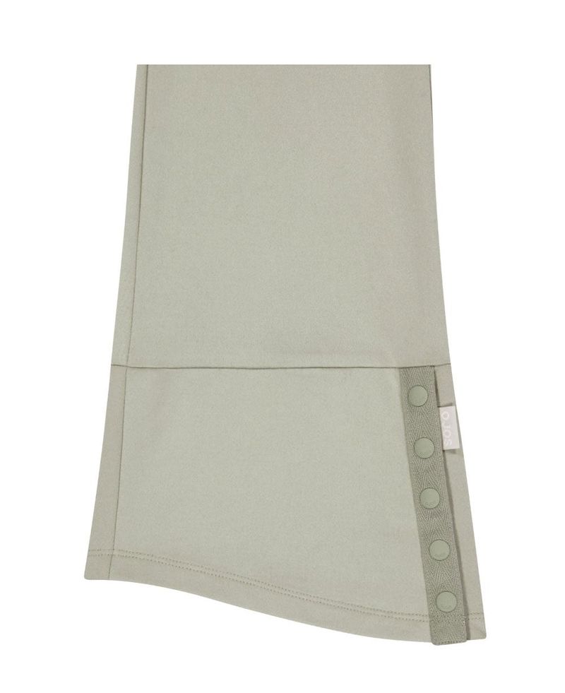 Button Slit Bootcut Pants / Mint Grey