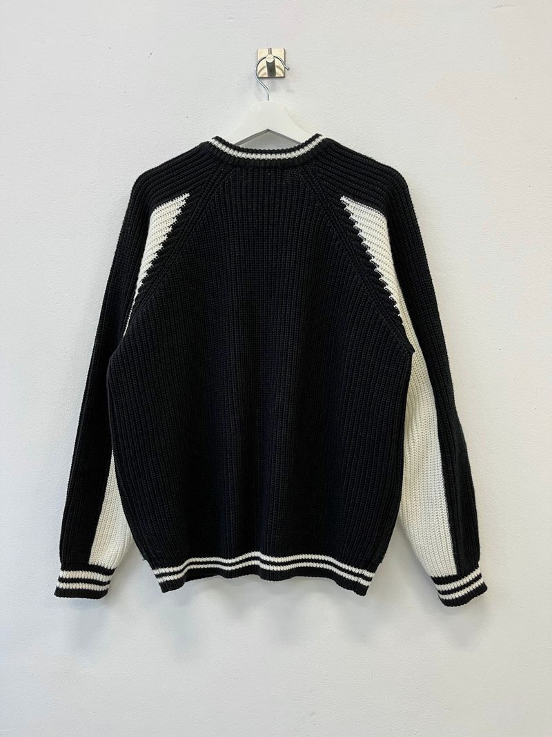 Nordi varsity knit zip-up 4C