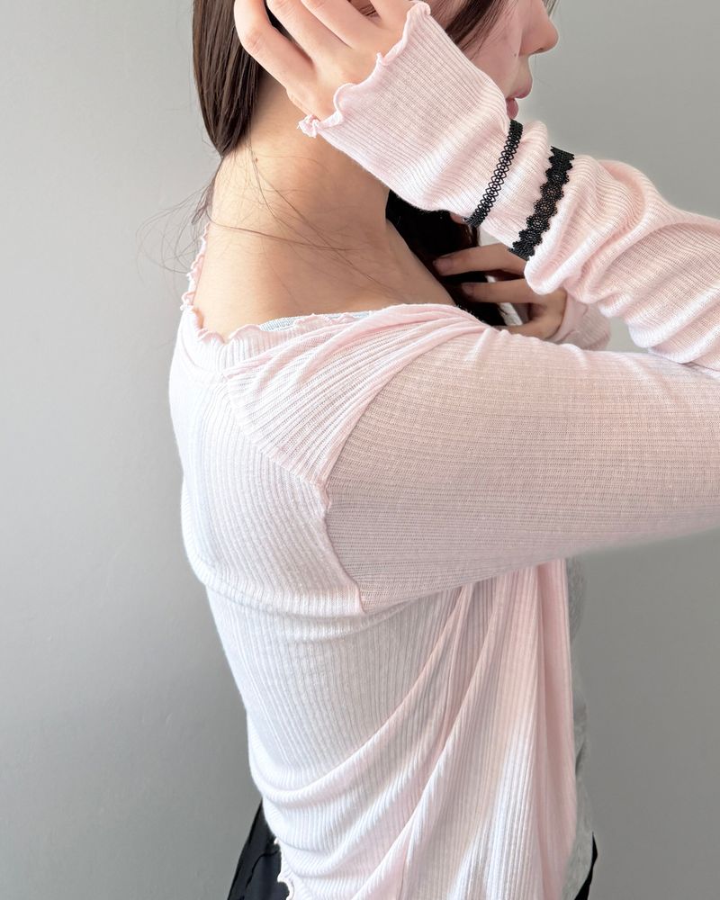 Lace Heart Line Bangle