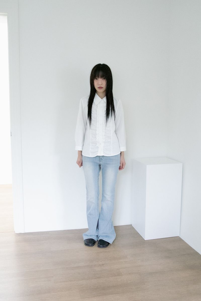 mild lowrise denim pants(S-L)
