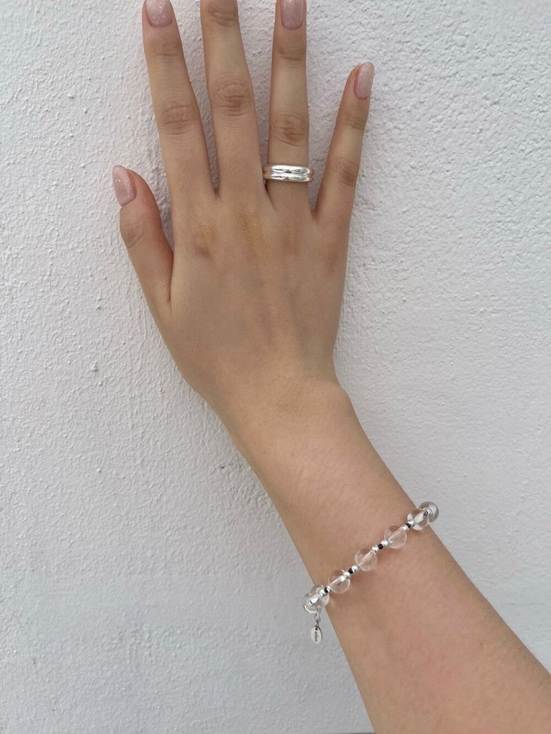 (silver925) Volume open ring