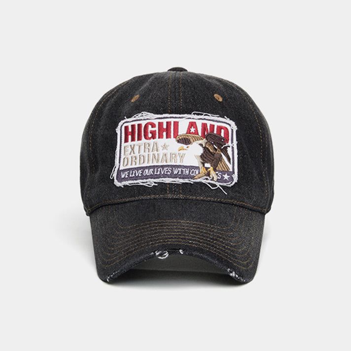 HIGH EA DENIM CAP BLACK