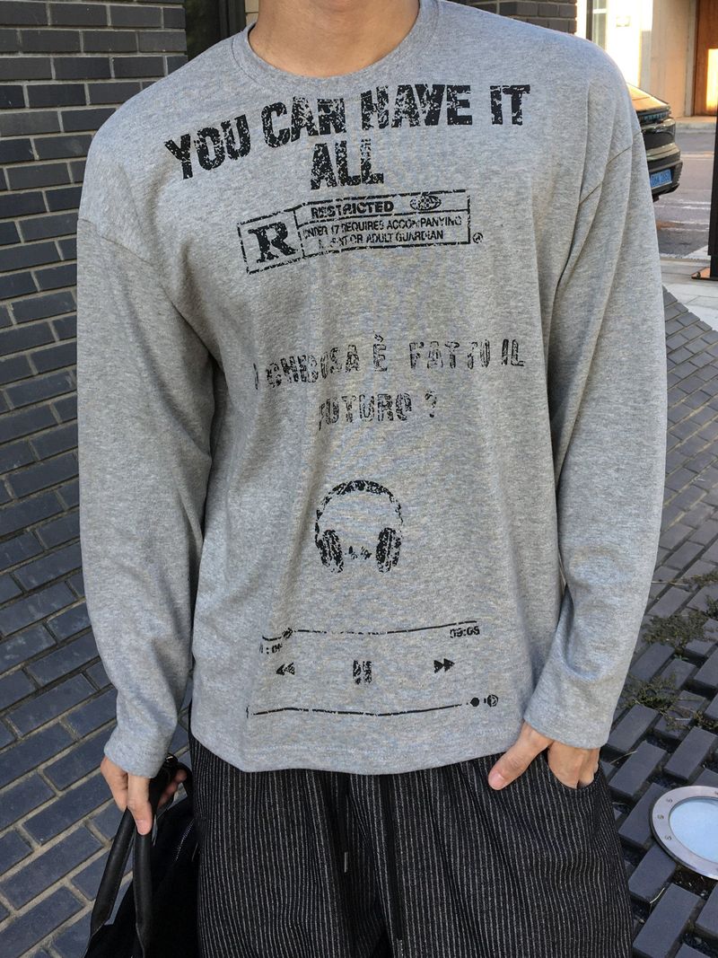 Coldplay Lettering Long Sleeve