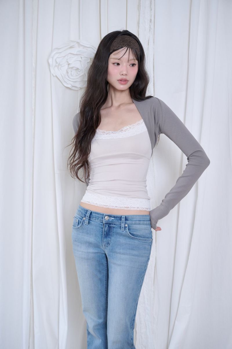 Jane Lace Bolero Set (2 colors)