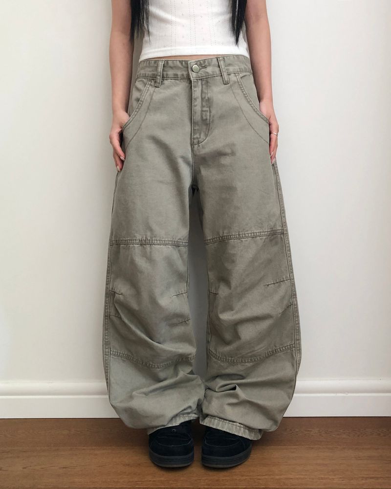 WONDER WONDER（ワンダーワンダー）の「コルティンピグメントワイドパンツ（パンツ）」