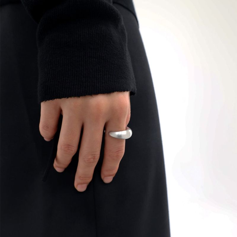 studio HAE(スタジオヘ)の「【MADE】 Moon ring Matt(Accessories)」