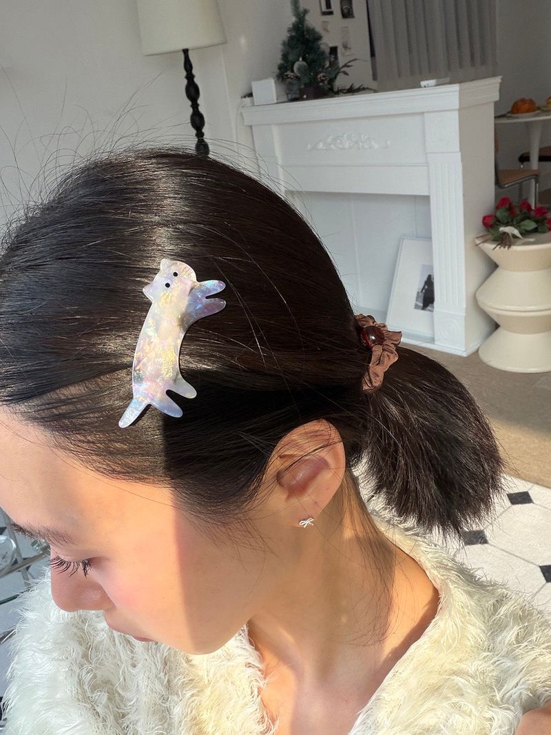 Running cat hair pin (8color)