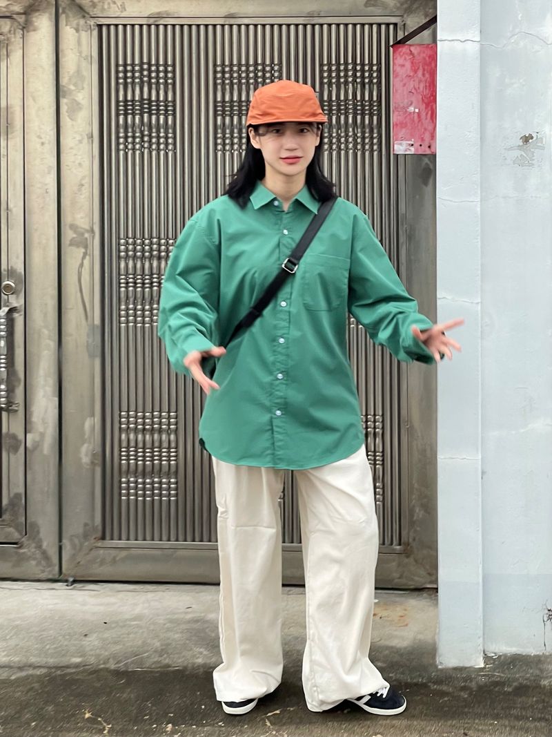 Standard banding two tuck pants