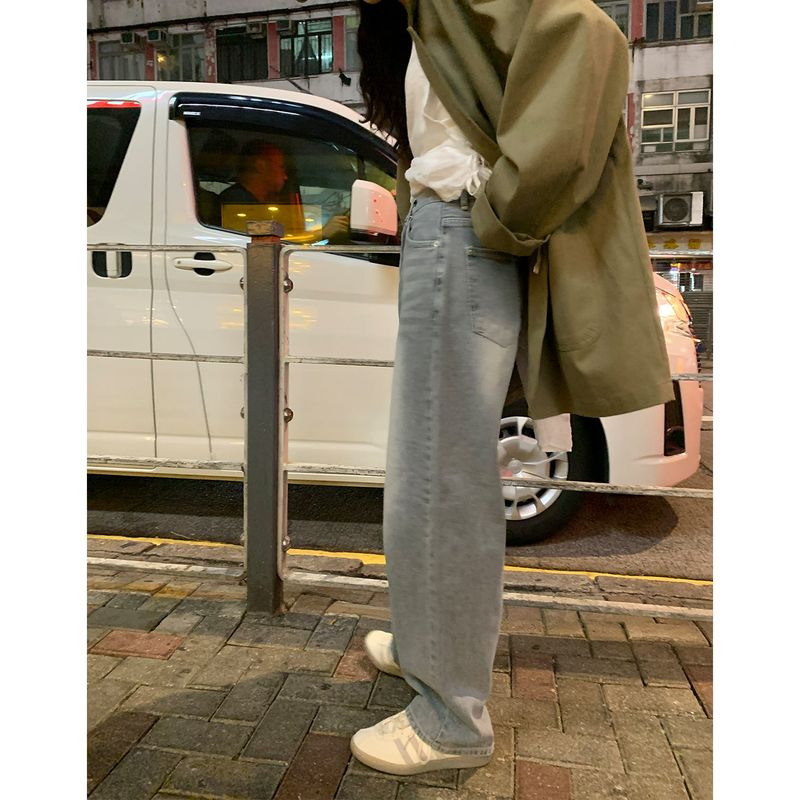 ロブワイドデニムパンツ