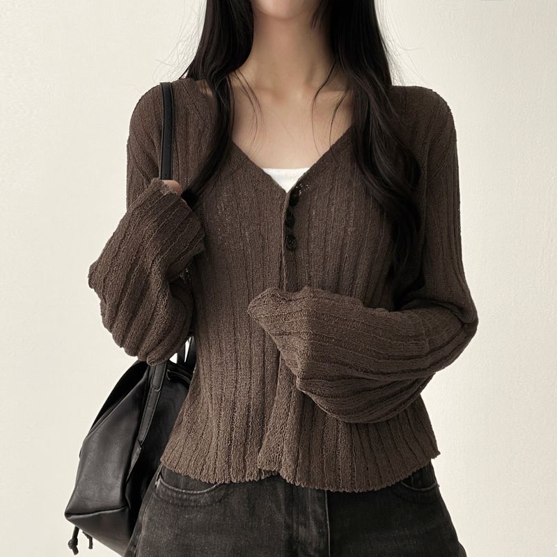 Vanity 3 Snap Knit Cardigan