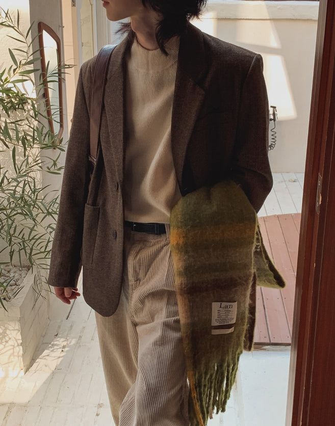 Brox Wool Herringbone Blazer
