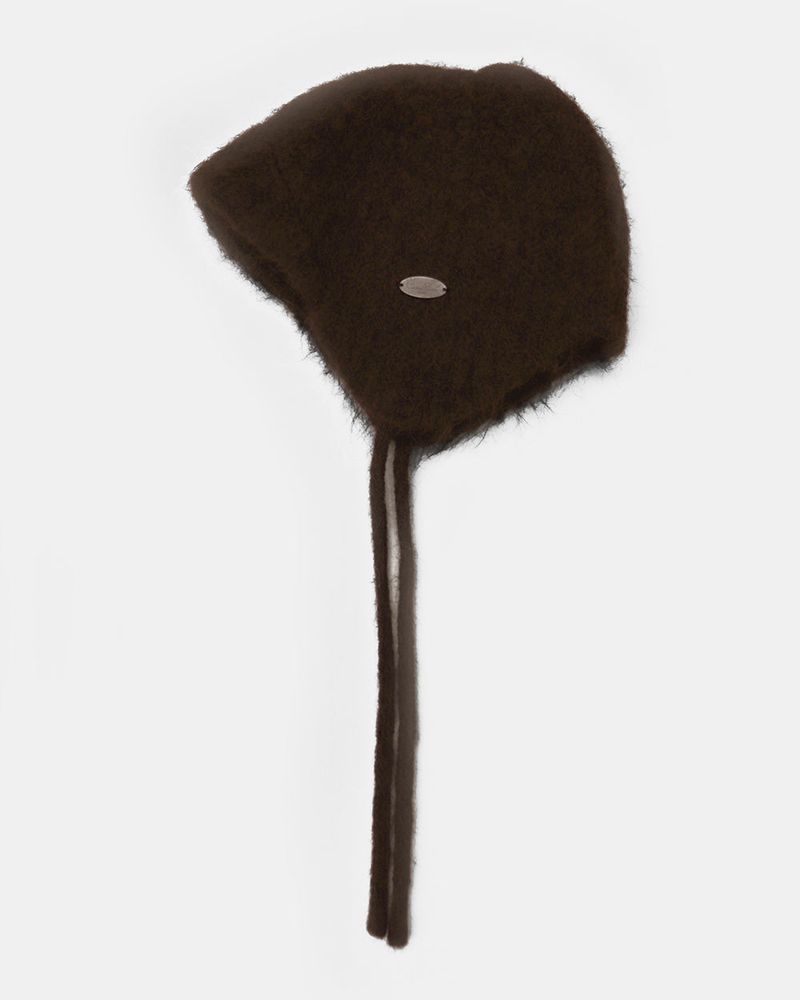 T-Show Pendant Earned Knit Beanie Hat