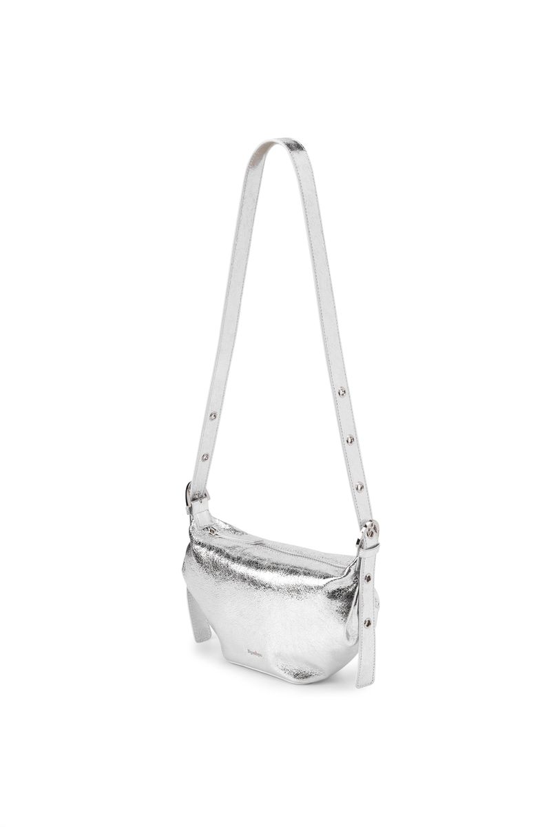 lazy bag_foil silver