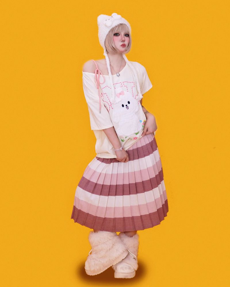 cotton candy puppy box T
