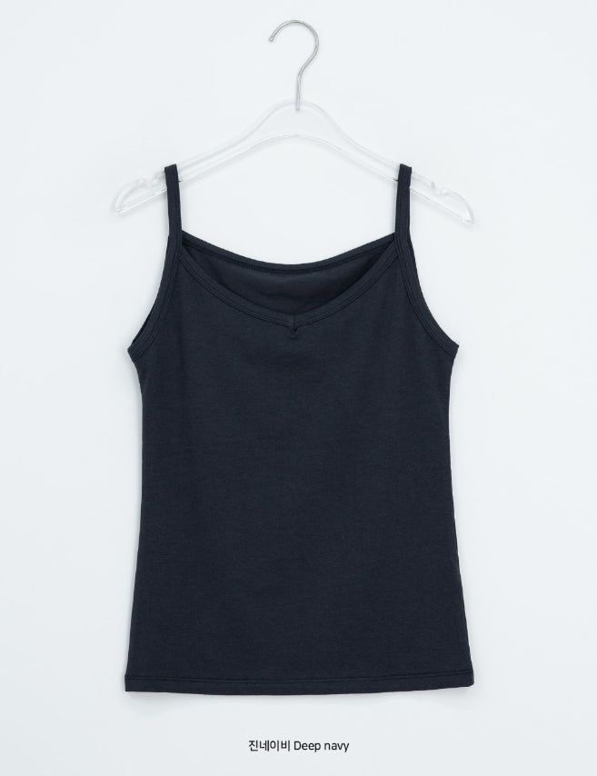 Diena Basic V-Neck Modal Strap Sleeveless