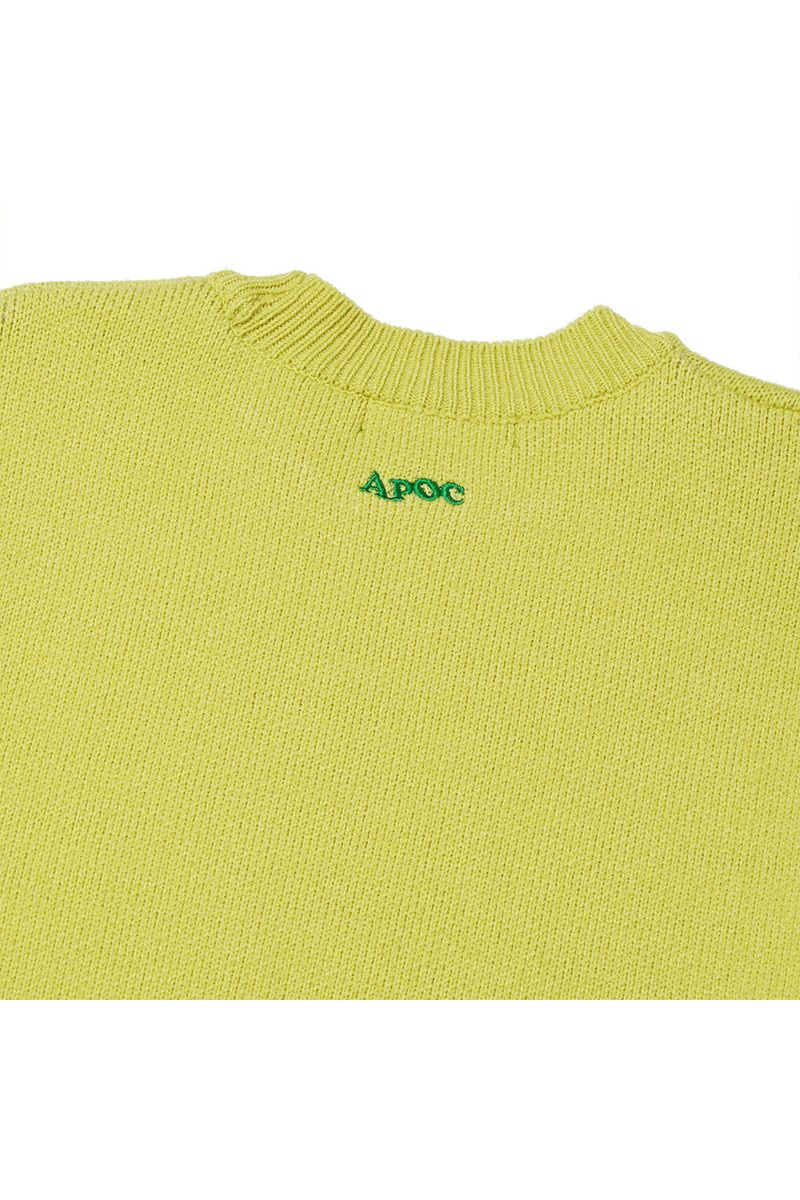 HTT Jacquard Knit_Lime