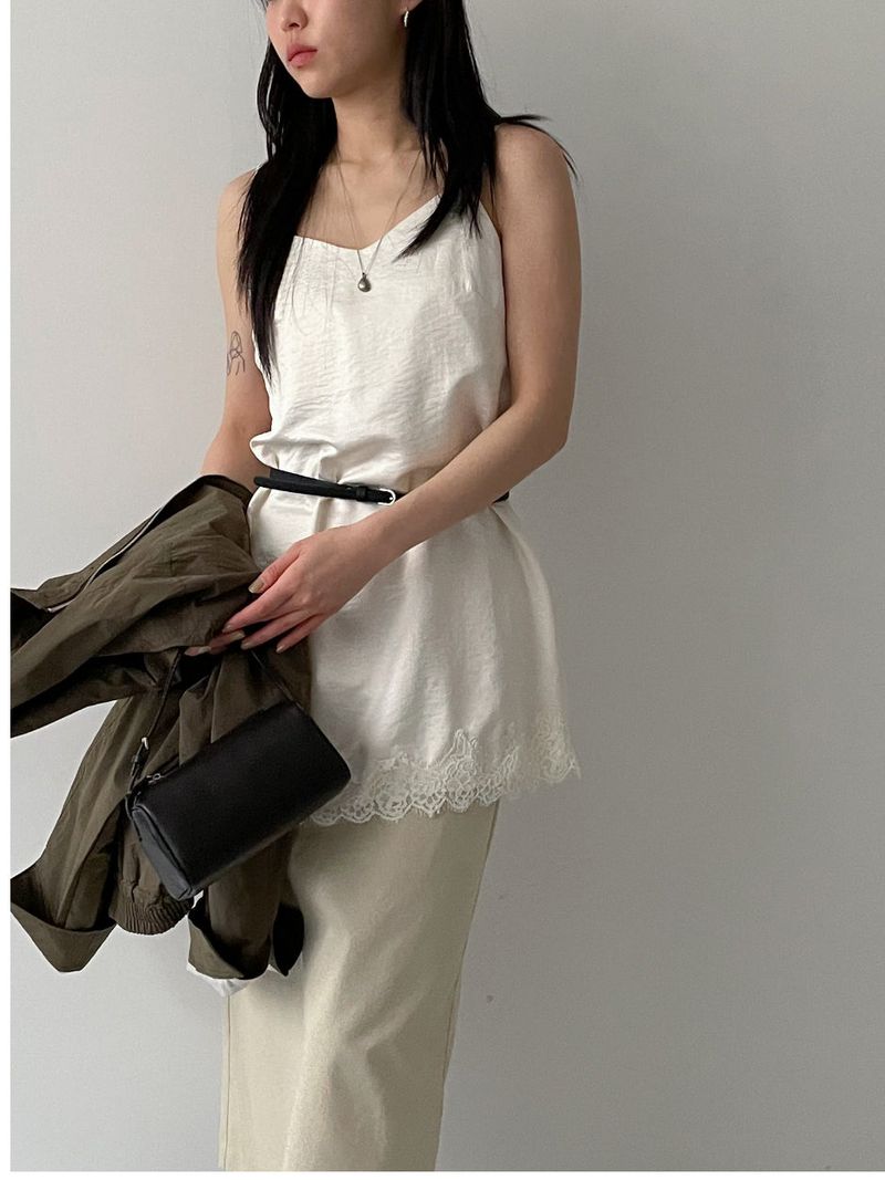 INCHANT ME（インチャントミー）の「Satin bustier mini one piece（Dresses）」