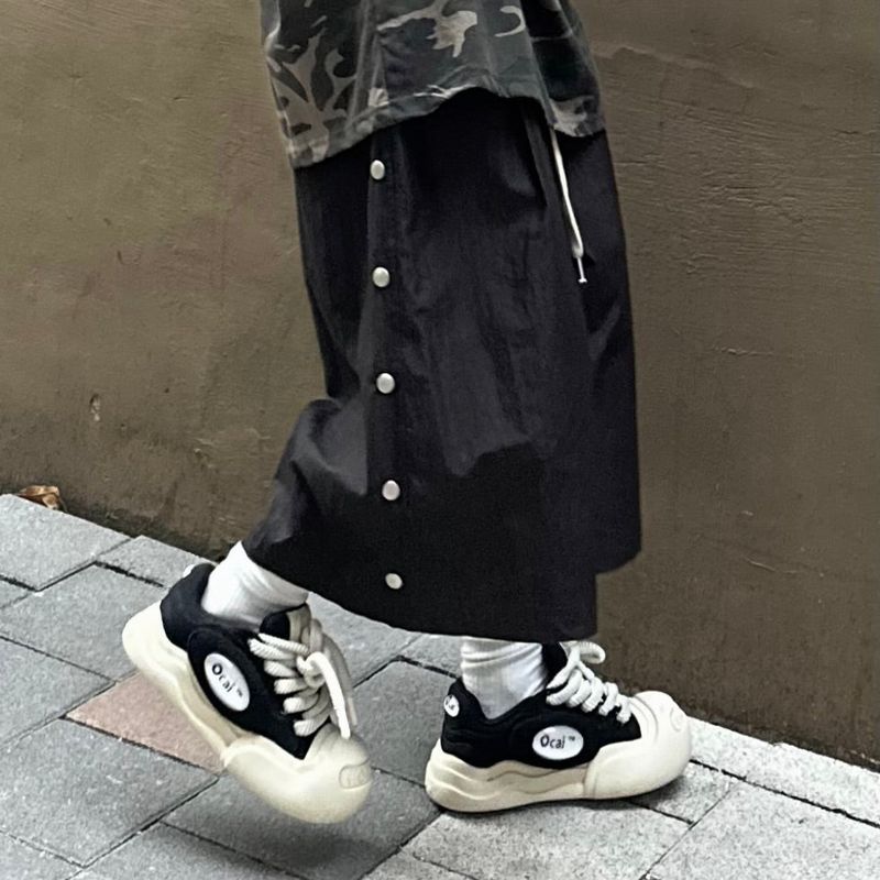 PEARCLAN（ペアクラン）の「snap nylon crack bermuda pants（Pants）」