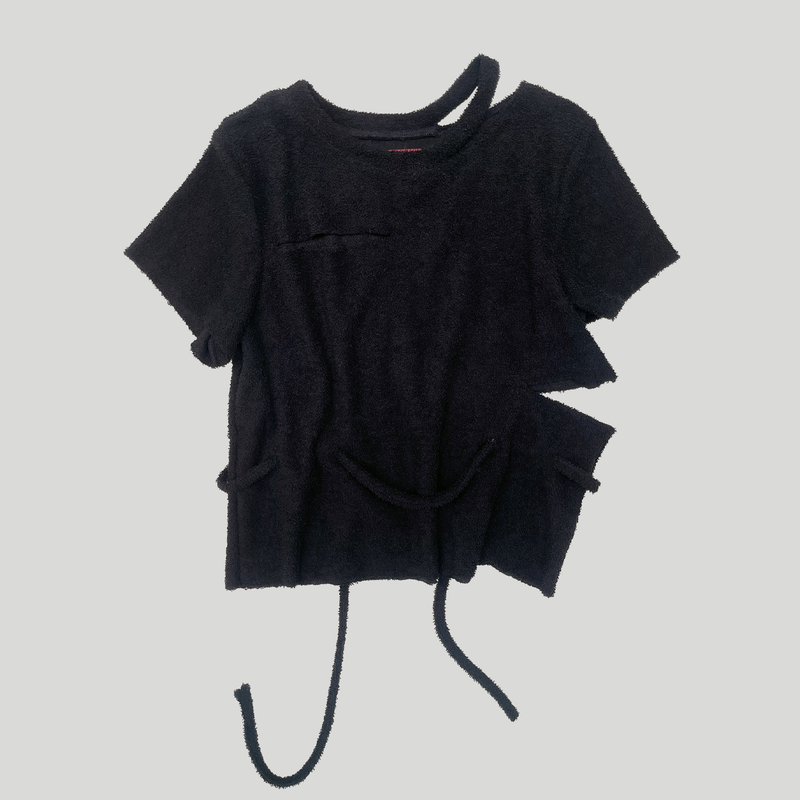 Still Lethardy(スティル レサーディ)の「TERRY SLIT T-SHIRT(Tops)」