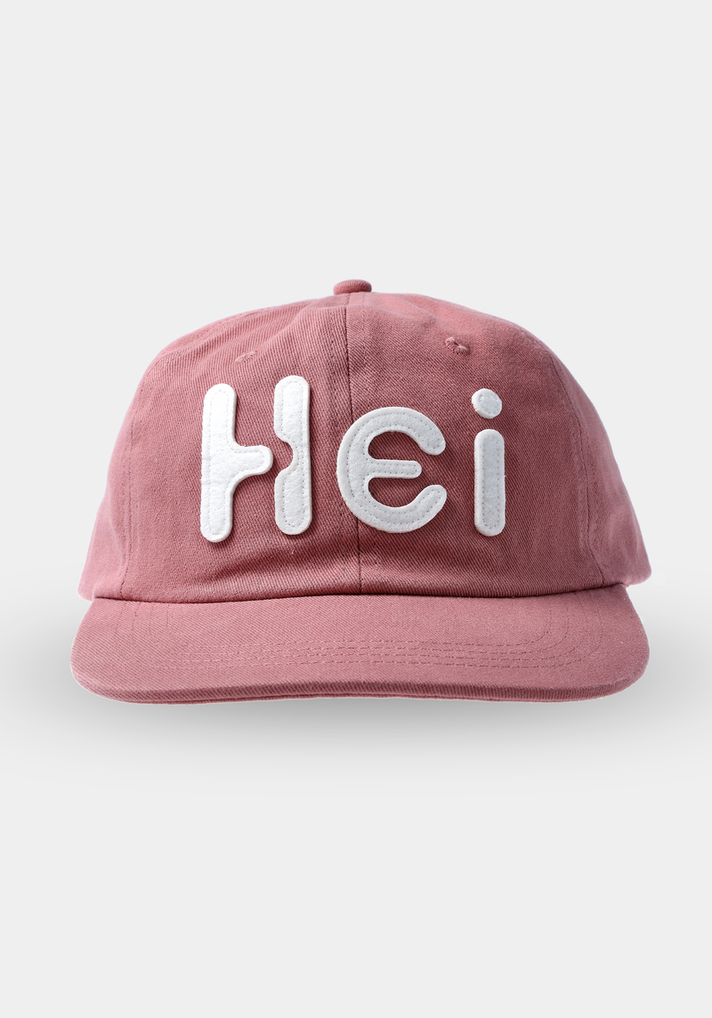 Heisan(ハイサン)の「Hei Big Logo Felt Cap Dusty Pink(Hats)」